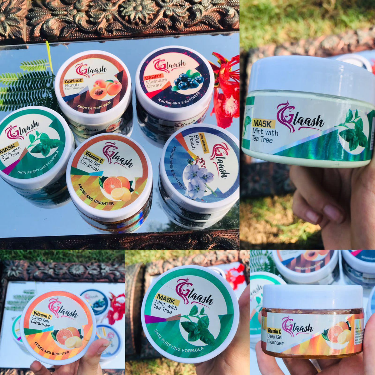 Glaash Facial Kit - 5 Pcs