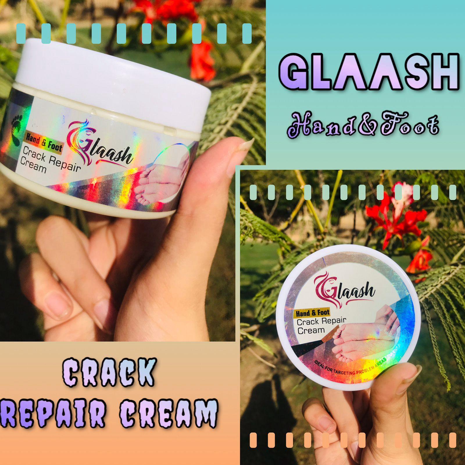 Glaash Crack Repair Cream - 120ml