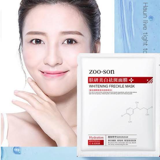 Zooson 5 Pcs Sheet Mask Box