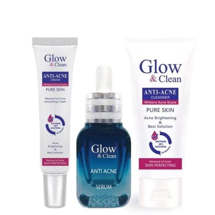 3 in 1  Glow & Clean Anti Acne Pack