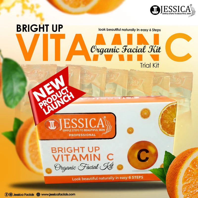 Jessica Vitamin-C Facial Trial Pack - 6 Steps