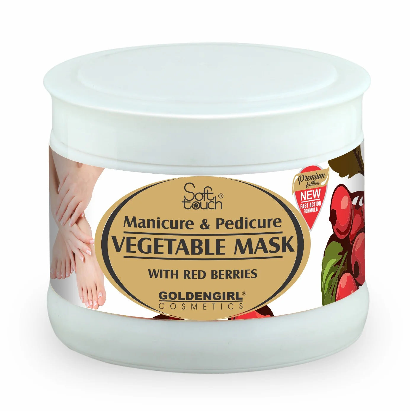 Soft Touch Manicure & Pedicure Vegetable Mask
