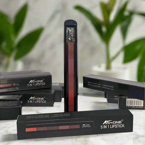 KS-One 5 in 1 Lipstick 5 Steps Lipstick In 1