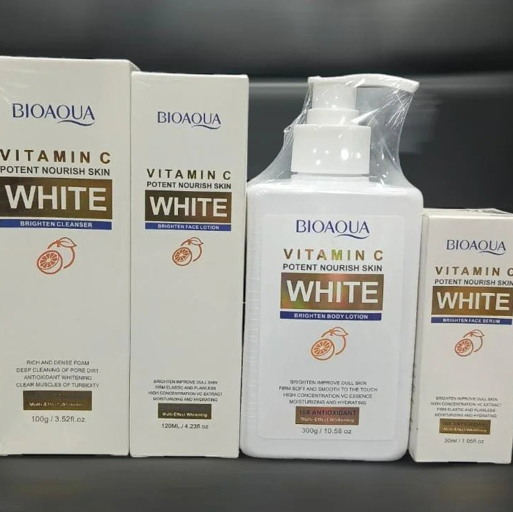 Bioaqua Vitamin C Whitening & Brightening 4in1 Deal - 100% Original