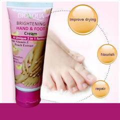 Bioaqua Hand & Foot Cream - A Unique 2 in 1 Formula