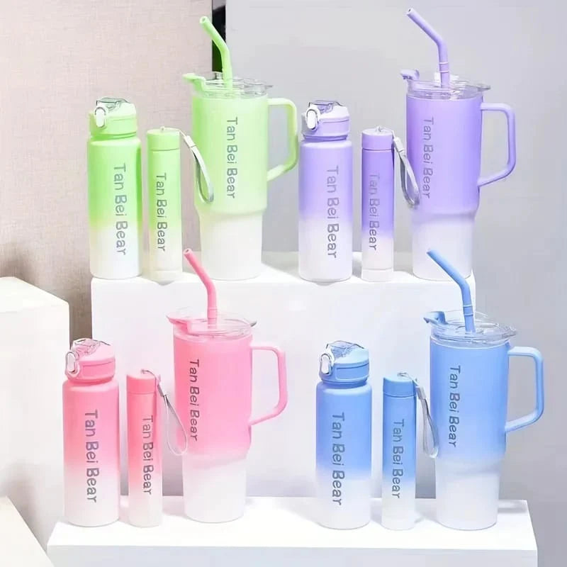 Trio Refresh Tumblers - 3Pcs Bottle Set