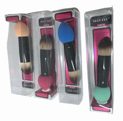MAN FEI 2in1 Puff & Brush