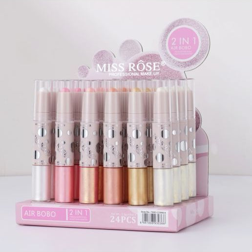 Miss Rose 2 in 1 Highlighter Set