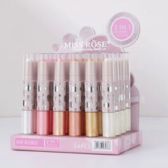 Miss Rose 2 in 1 Highlighter Set
