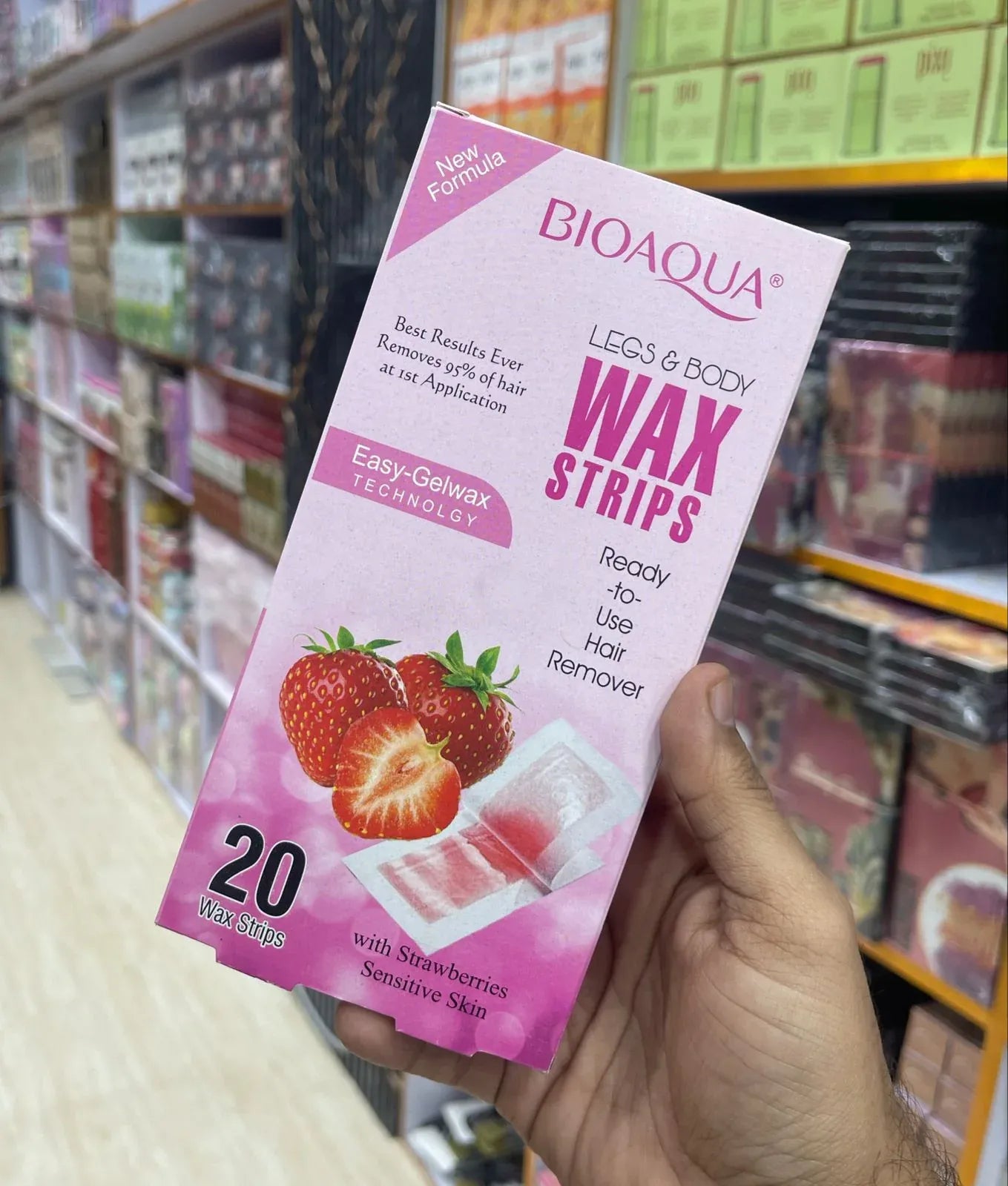 Bioaqua Body Wax Strips Dry (20 Pieces)
