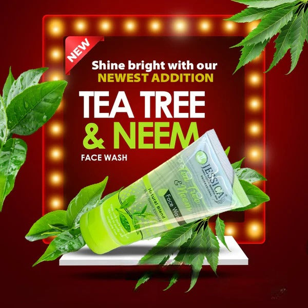 Jessica Tea Tree & Neem Face Wash 100ML