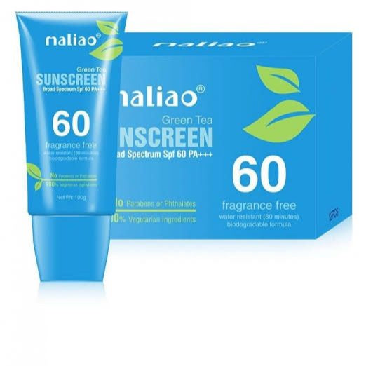 Maliao Fragrance Free Green Tea Sunscreen 100g