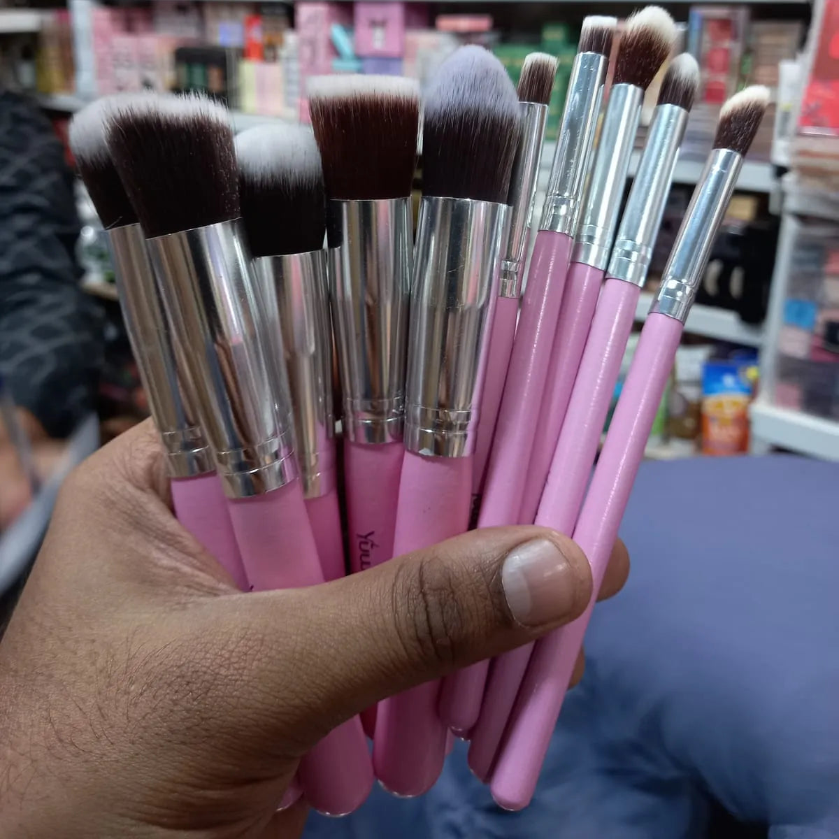 Makeup Highquality Brush 10-Pcs Set