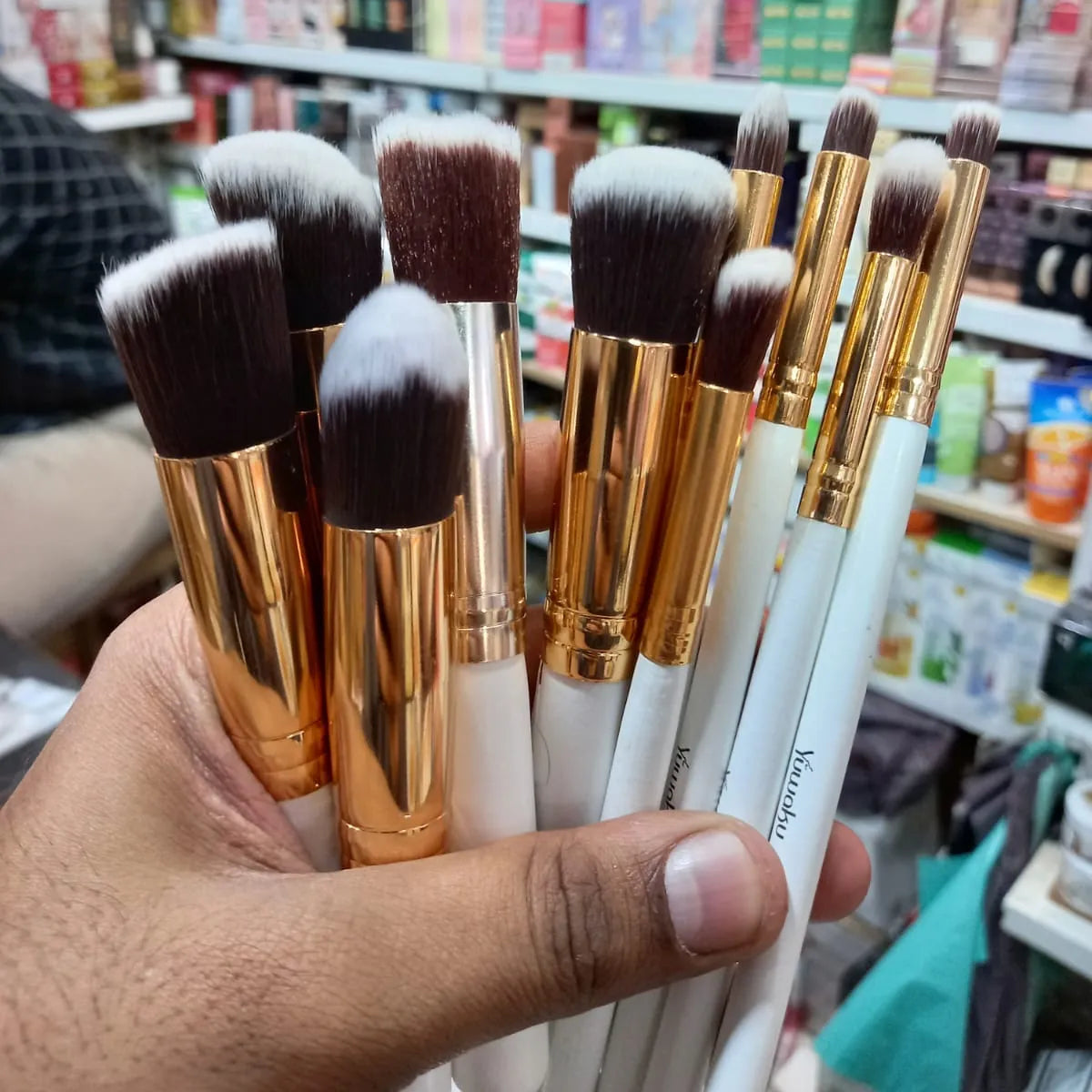 Makeup Highquality Brush 10-Pcs Set