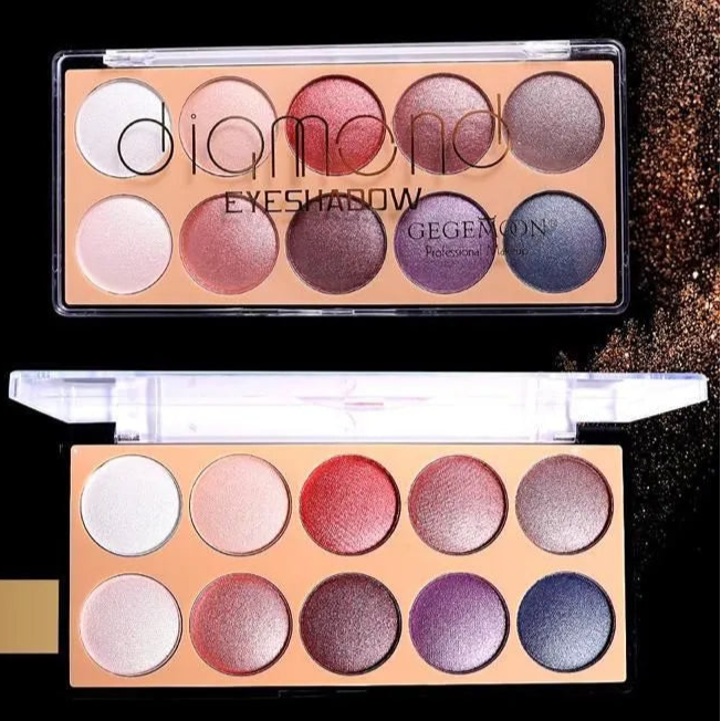 Gege Moon 10 Colors Diamond Eyeshadow Palette