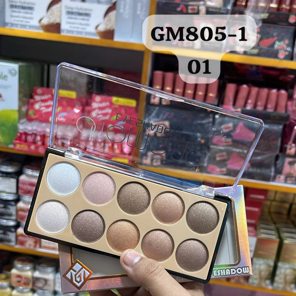 Gege Moon 10 Colors Diamond Eyeshadow Palette