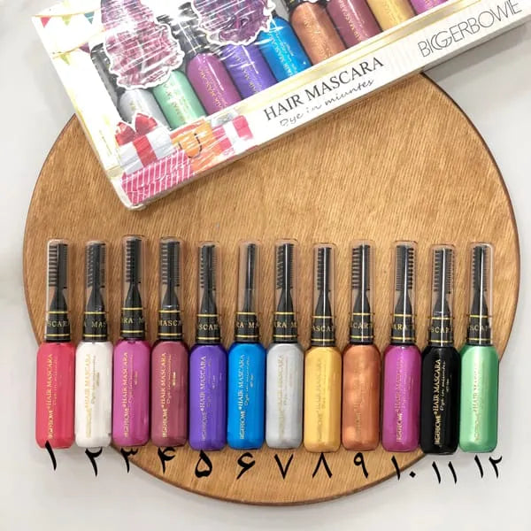 Funky & Highlights Hair Colored Shades 12 ( Temporary / Washable)