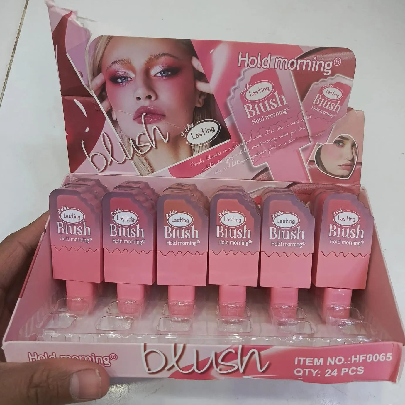 Hold Morning Ice Cream Style Liquid Blush-On