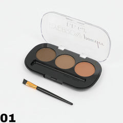 DoDo Girl 3-in-1 Eyebrow Powder with Brush