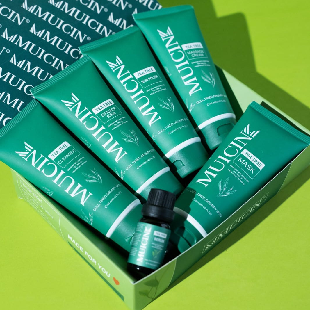 Muicin 6-Step Facial Kit – Tea Tree