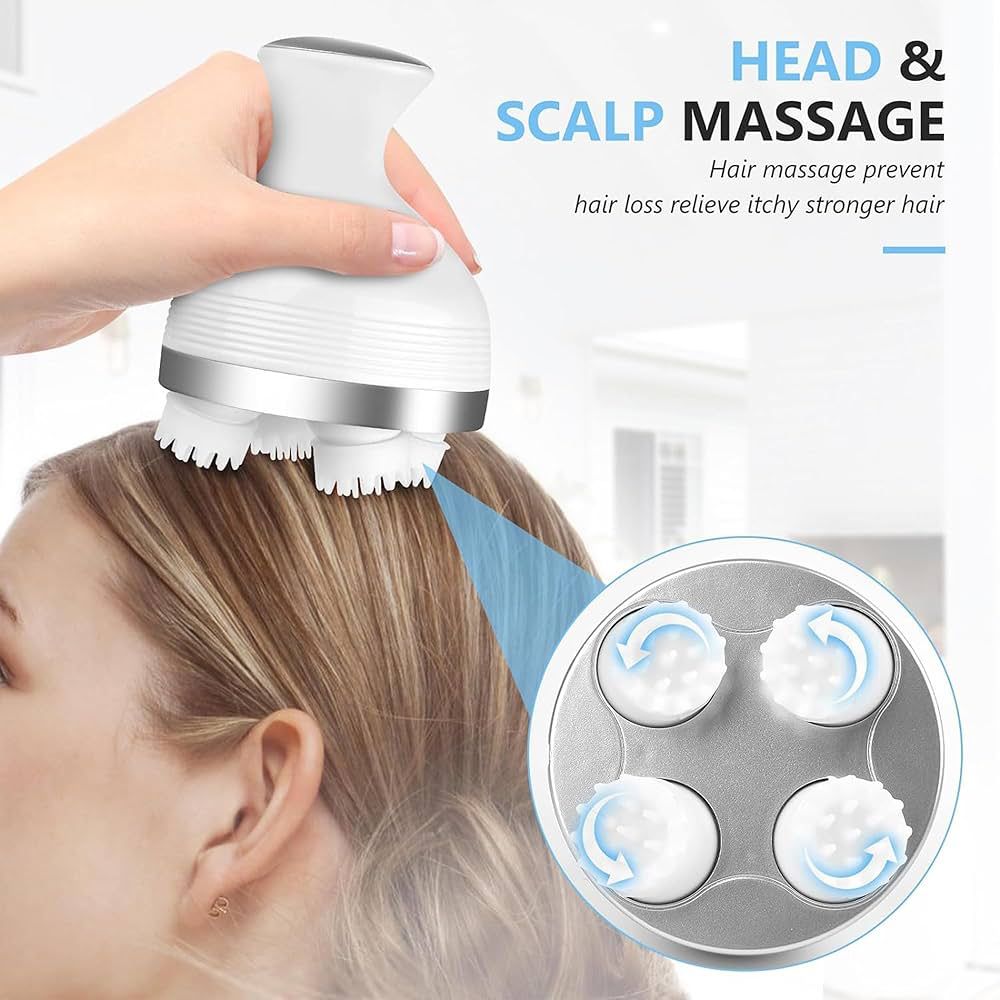Scalp Full Body Pain Relief Massager – Rechargeable