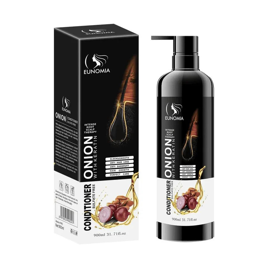 Eunomia Onion Sulfate Free Conditioner with Keratin Hair Treatment - 900ml
