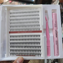 JEIMEIYA Professional Eyelash Extension Kit – Includes 2-in-1 Sealer & Precision Plucker