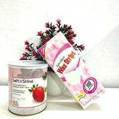 Soft 'n' Shine 2-in-1 Deal – Original Creamy Soft Wax 800g with FREE Wax Strips