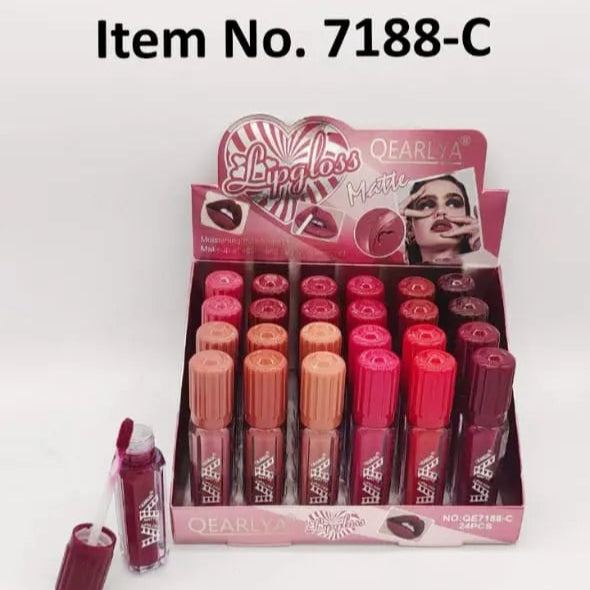 Qearlya Matte Lip Gloss – Perfect Matte Coverage with Hydrating Formula