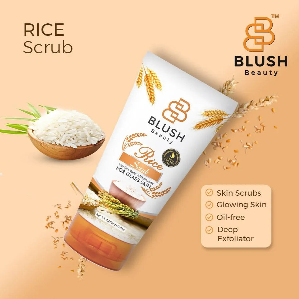 Blush Beauty Rice Scrub – 120ml