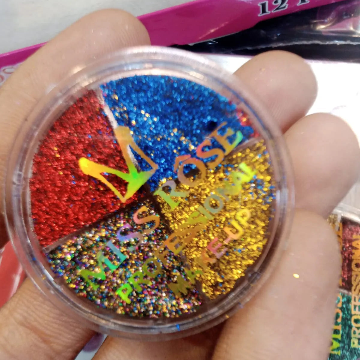 Miss Rose Glitter Eyeshadow – Stunning Shimmer & Bold Color