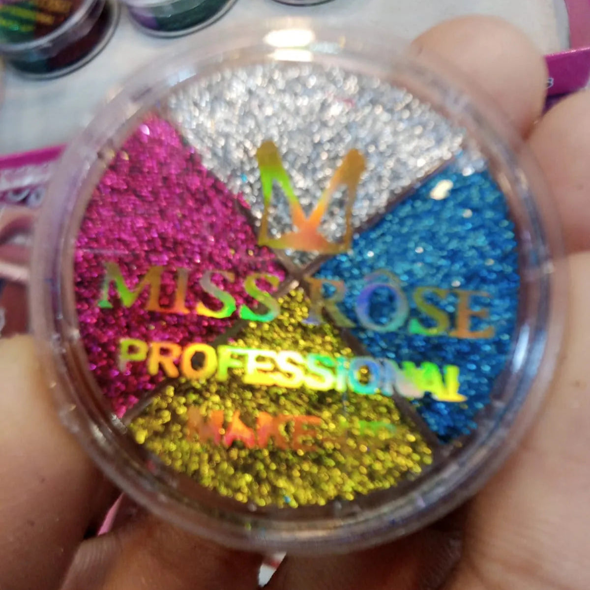 Miss Rose Glitter Eyeshadow – Stunning Shimmer & Bold Color