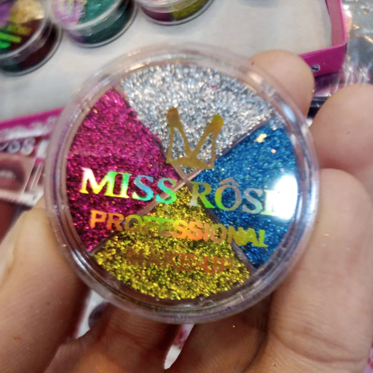 Miss Rose Glitter Eyeshadow – Stunning Shimmer & Bold Color