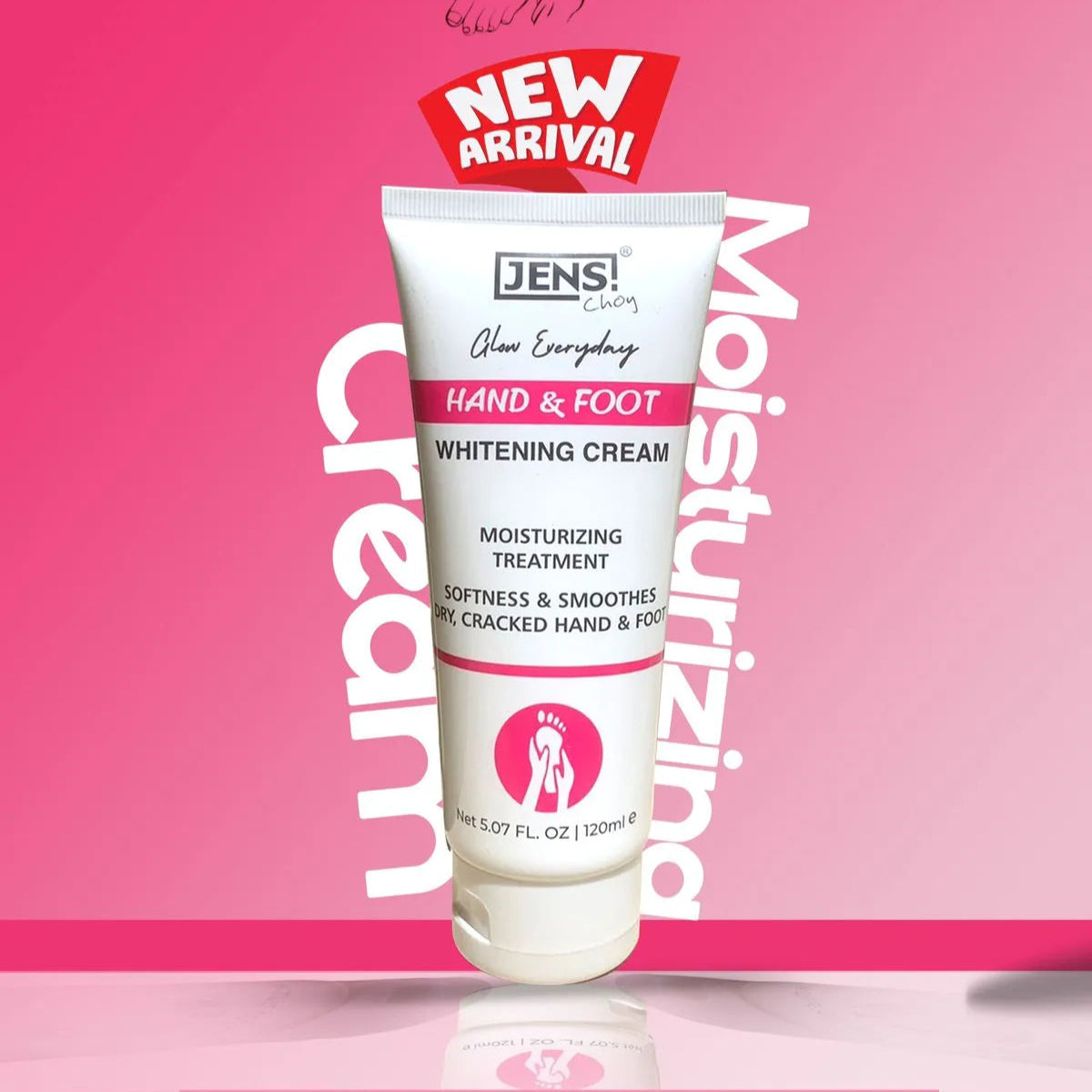 JENS Hand & Foot Whitening Cream – 120ml