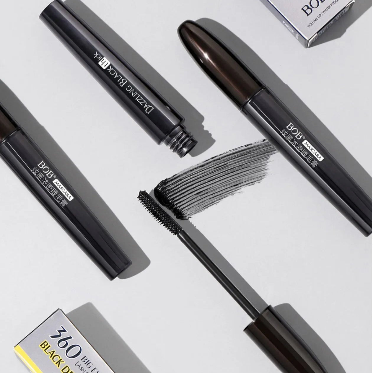 BOB 360° Big Eyelash Black Dense Extreme Mascara