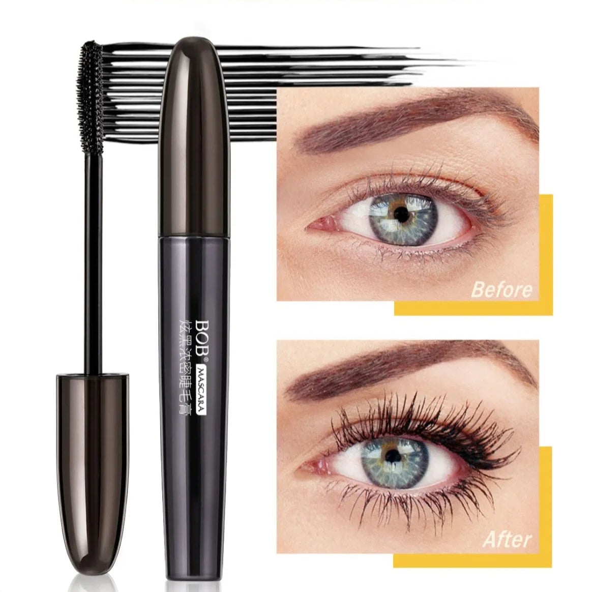 BOB 360° Big Eyelash Black Dense Extreme Mascara