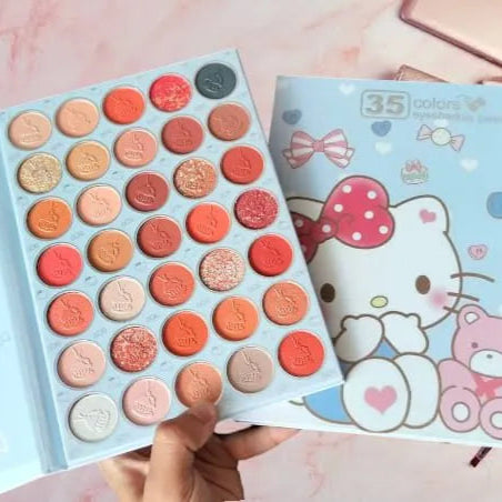Hello Kitty 35 Shades Eyeshadow Palette
