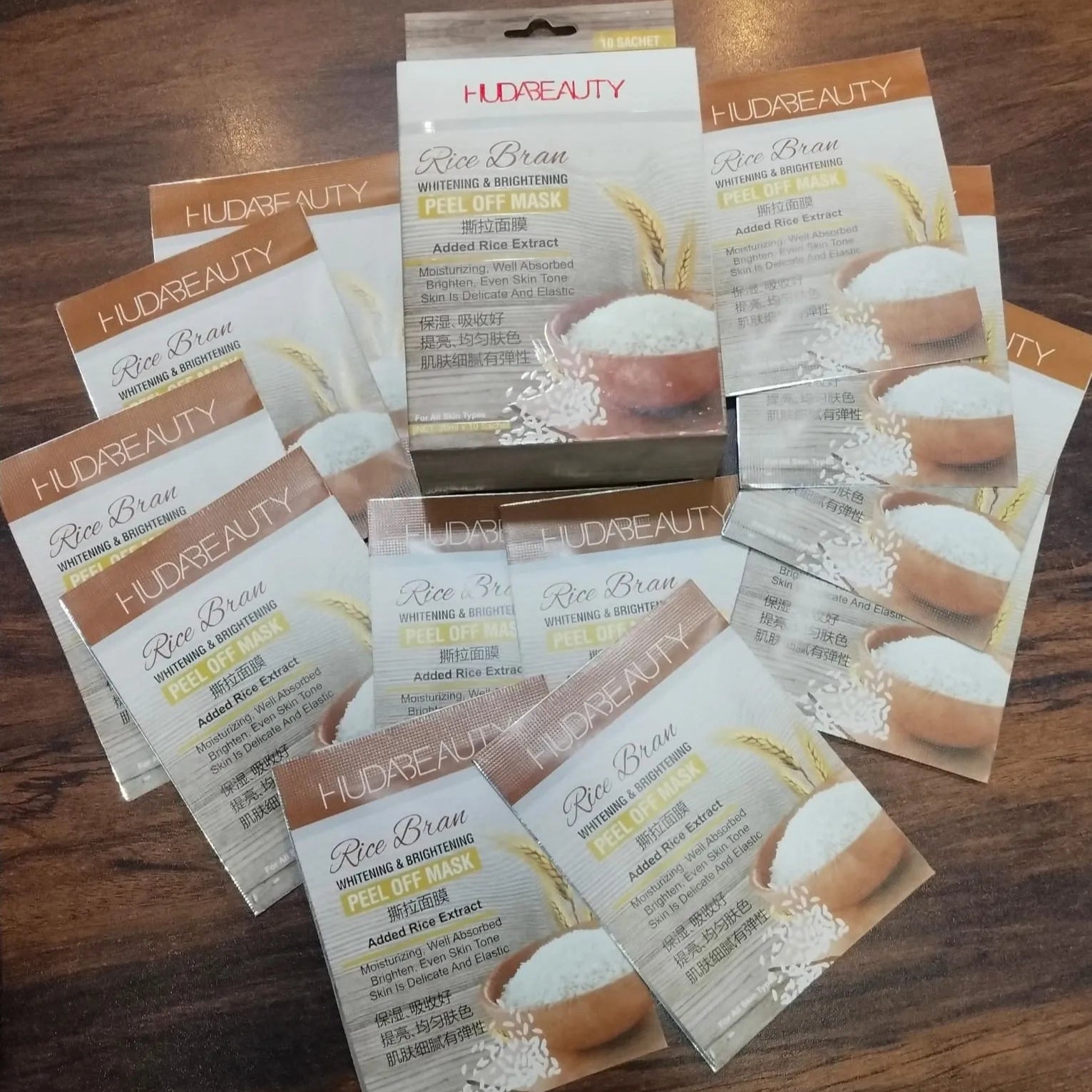 Huda Beauty Rice Peel-Off Mask