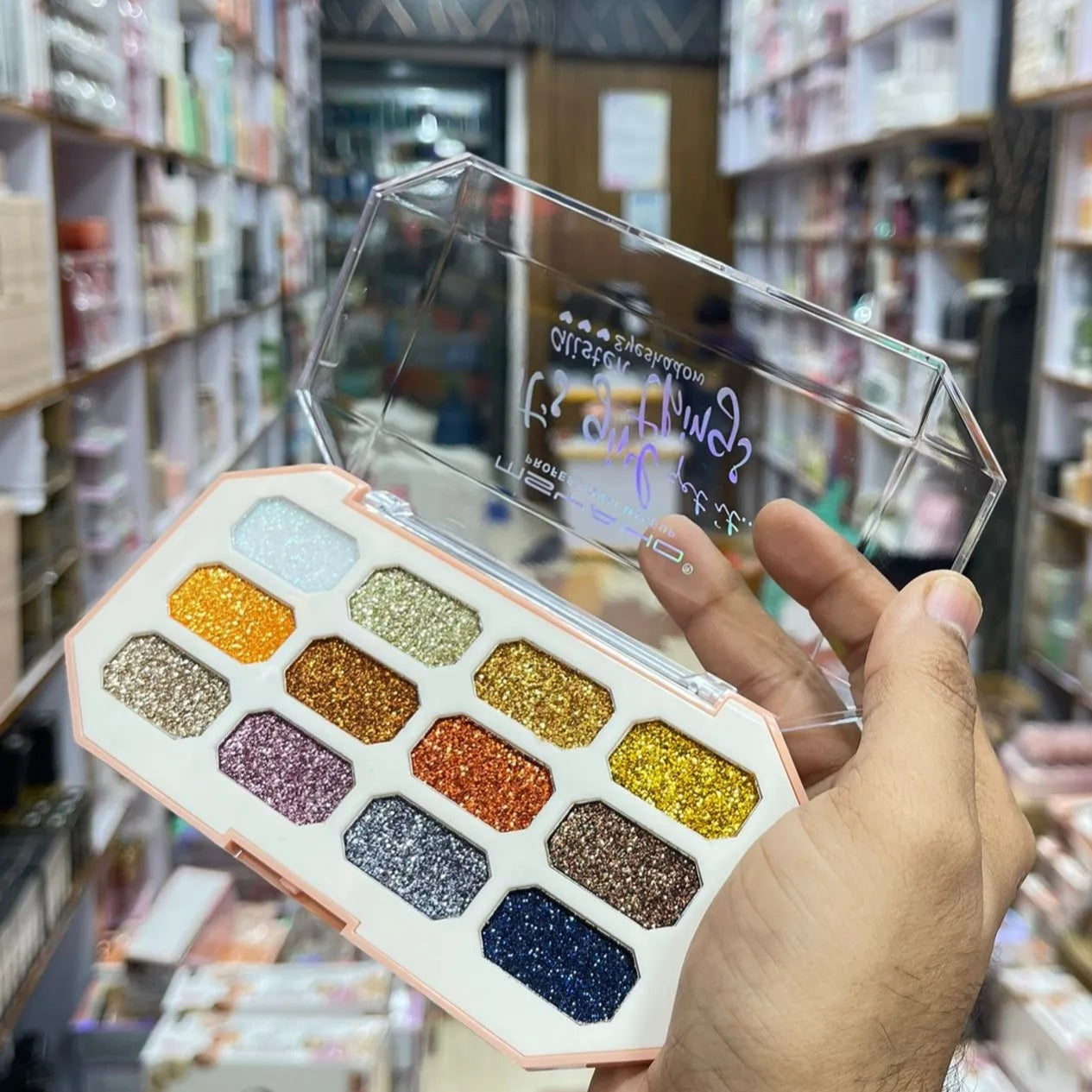 MSYAHO Glitter Eyeshadow Palette