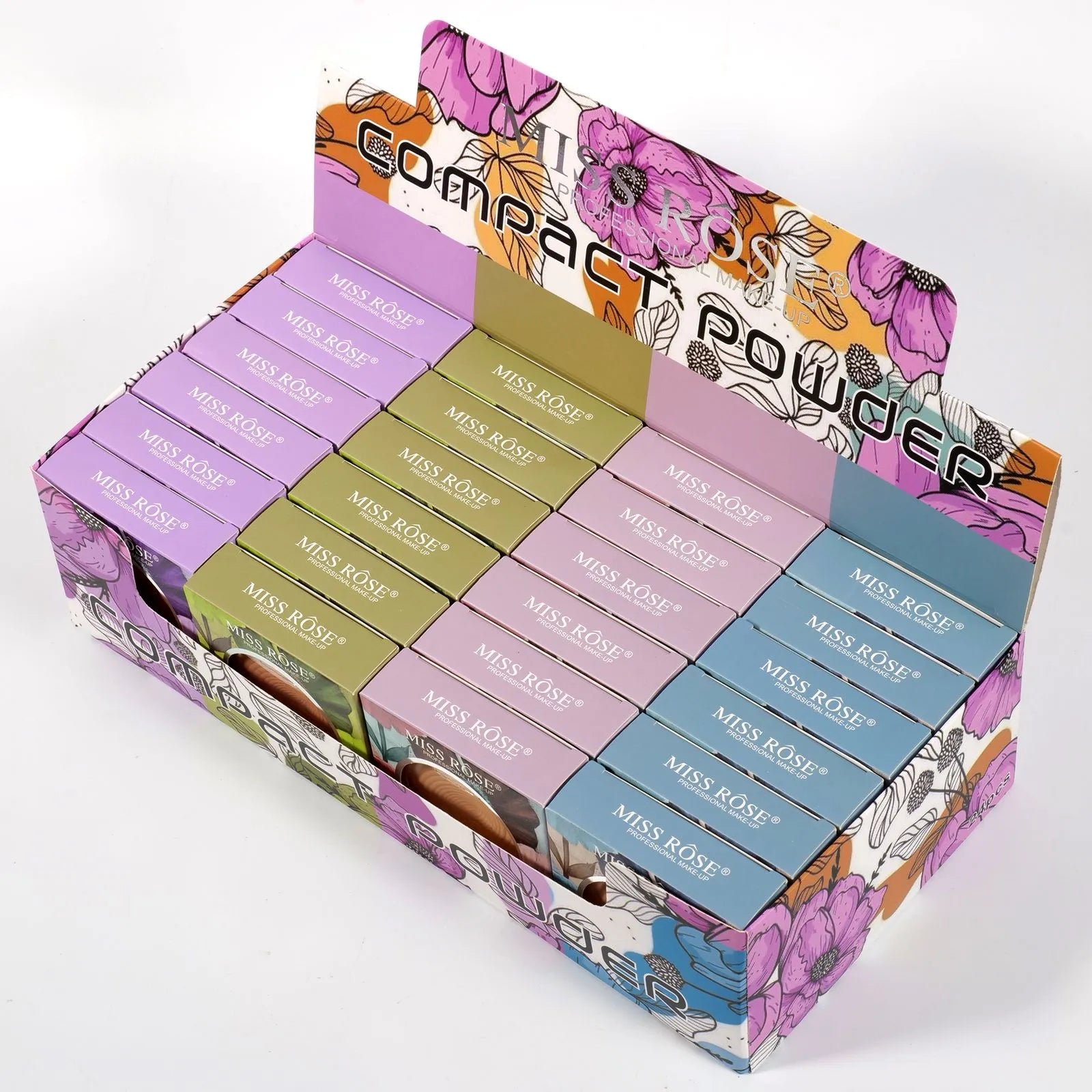 Miss Rose Glow-Gild Compact Powder