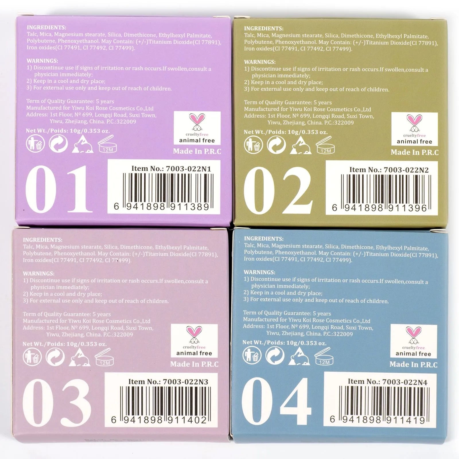 Miss Rose Glow-Gild Compact Powder