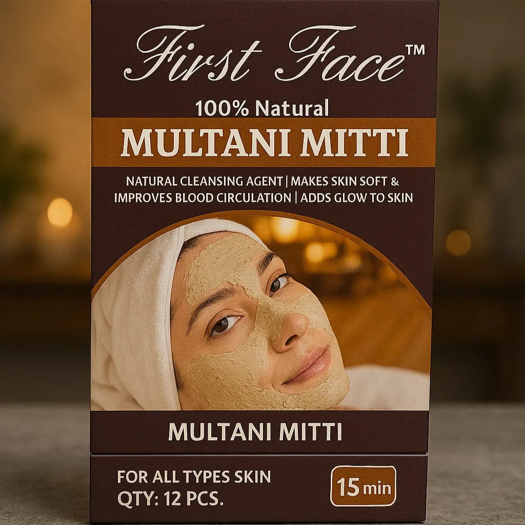 First Face Multani Mitti – Natural Clay Face Pack