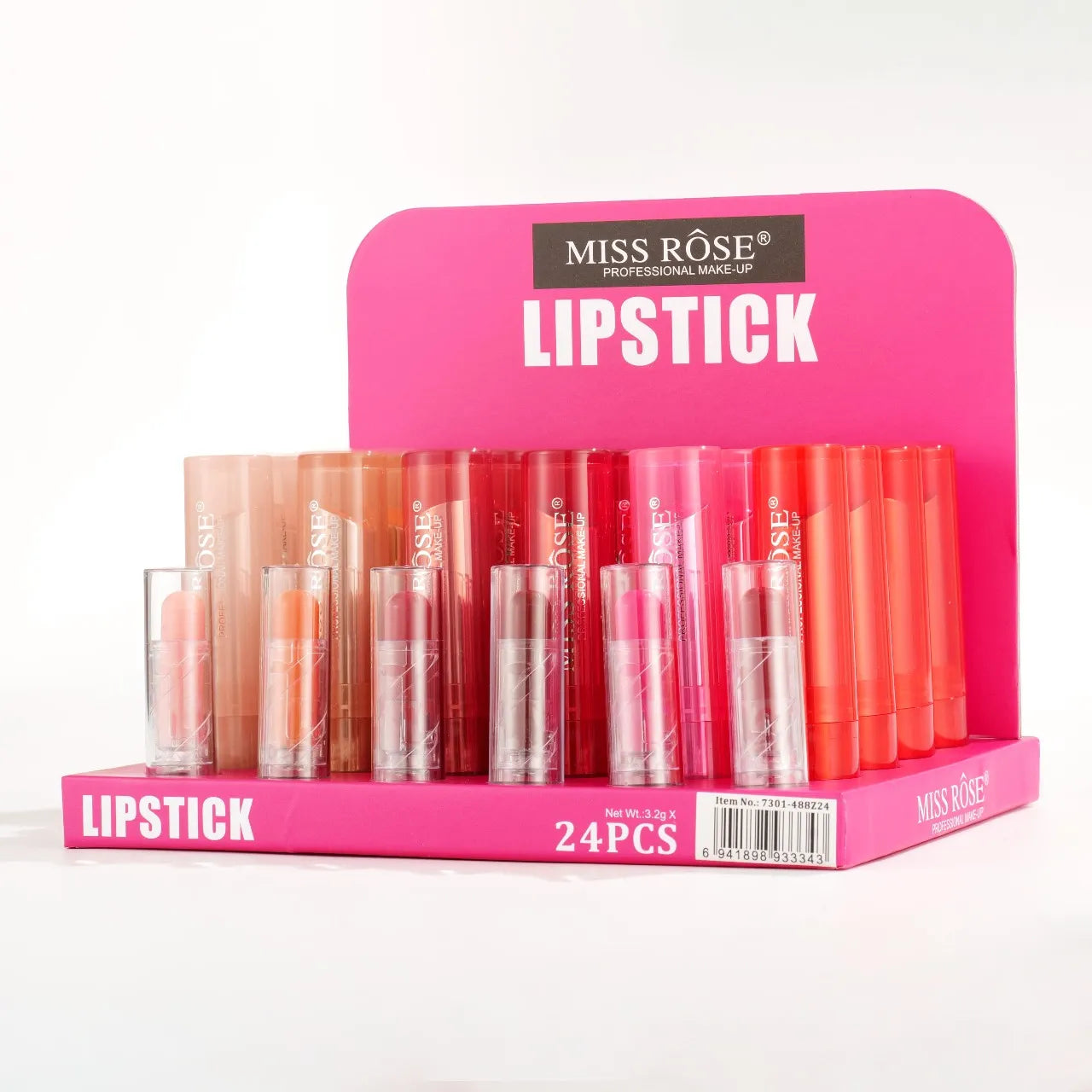 Miss Rose Lipstick 6-Piece Set