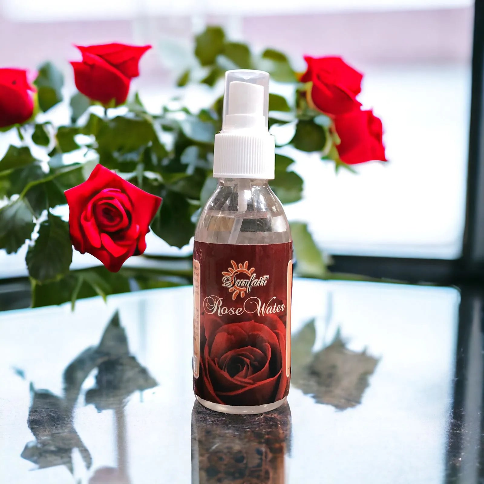 SUNFAIR Rose Water Natural Skin Cleanser – 120 ml