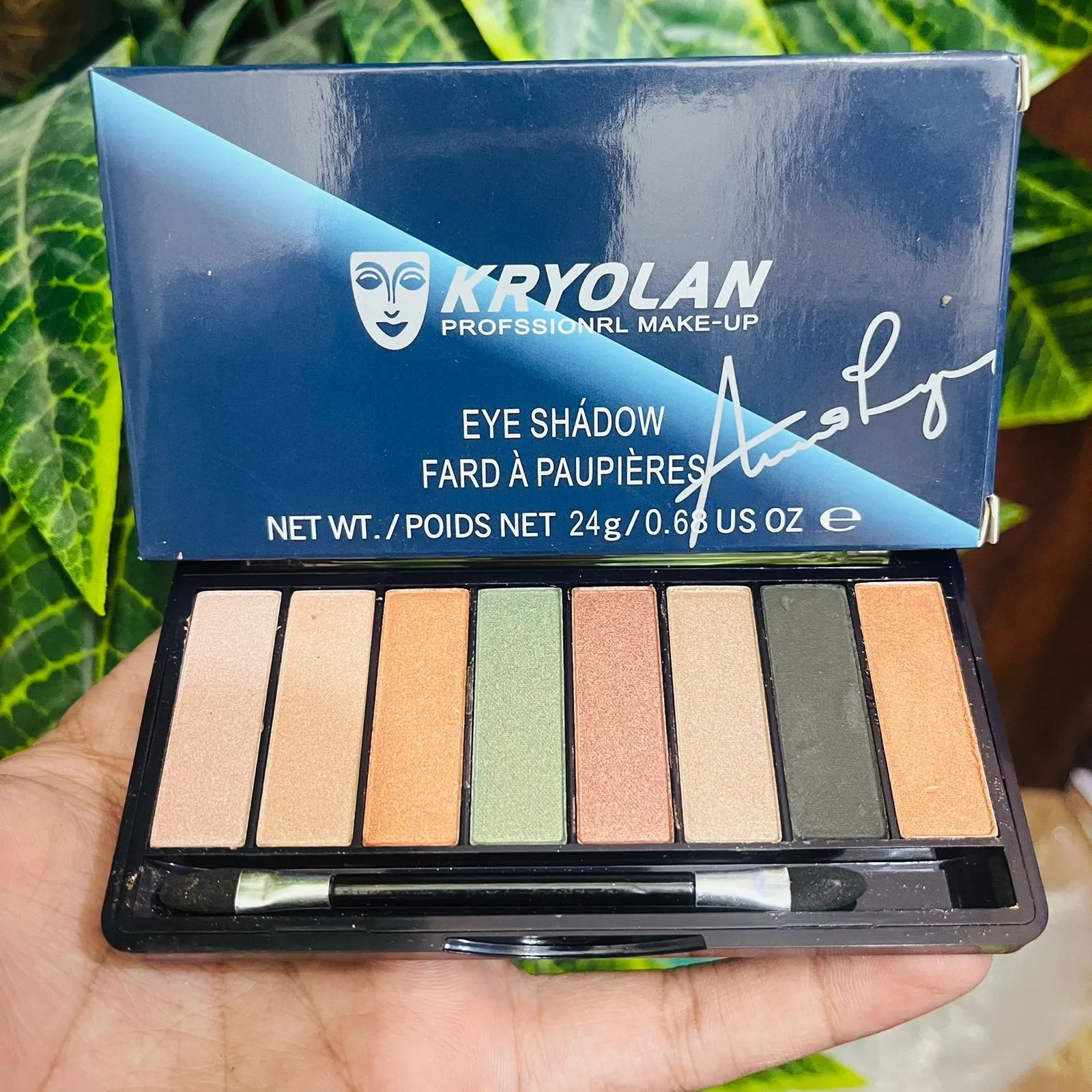 Kryolan 8 Colors Eyeshadow Palette