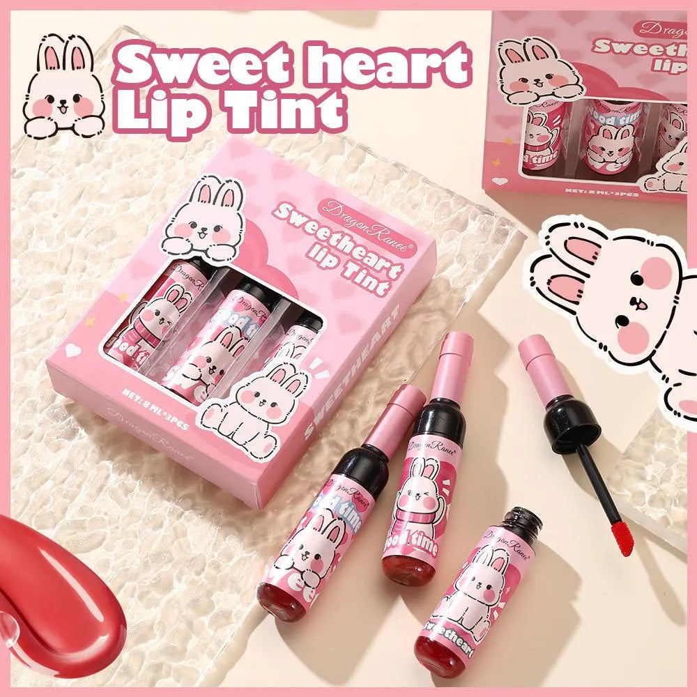 Dragon Ranee 3‑Piece Sweetheart Lip Tint Set