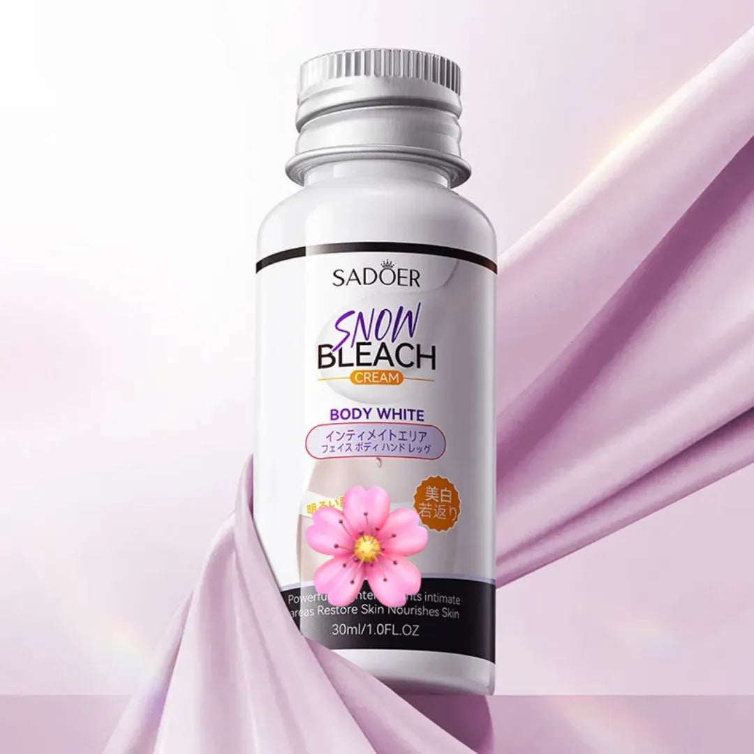 Sadoer Snow Bleach Body White Cream for Sensitive Areas – 30 ml