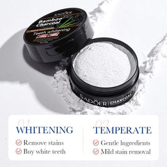 Sadoer Bamboo Charcoal Teeth Whitening Powder – 60 g
