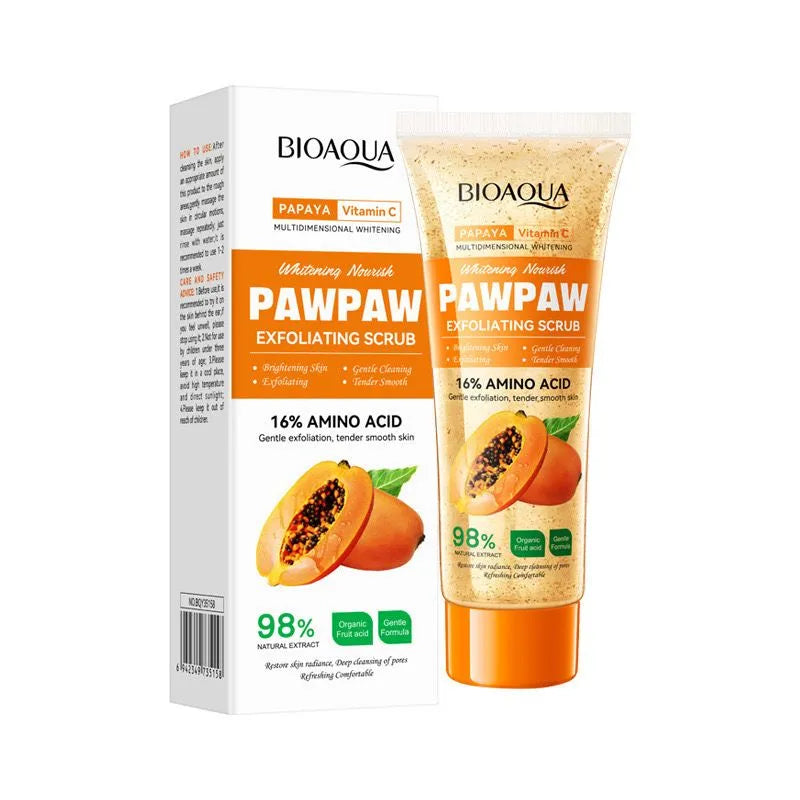 Bioaqua PAWPAW  Papaya Vitamin C Exfoliating Scrub