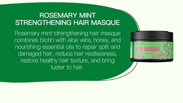 Kormesic Rosemary Mint Strengthening Hair Masque – 250ml